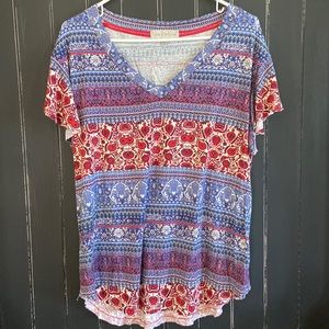 Women’s v-neck top